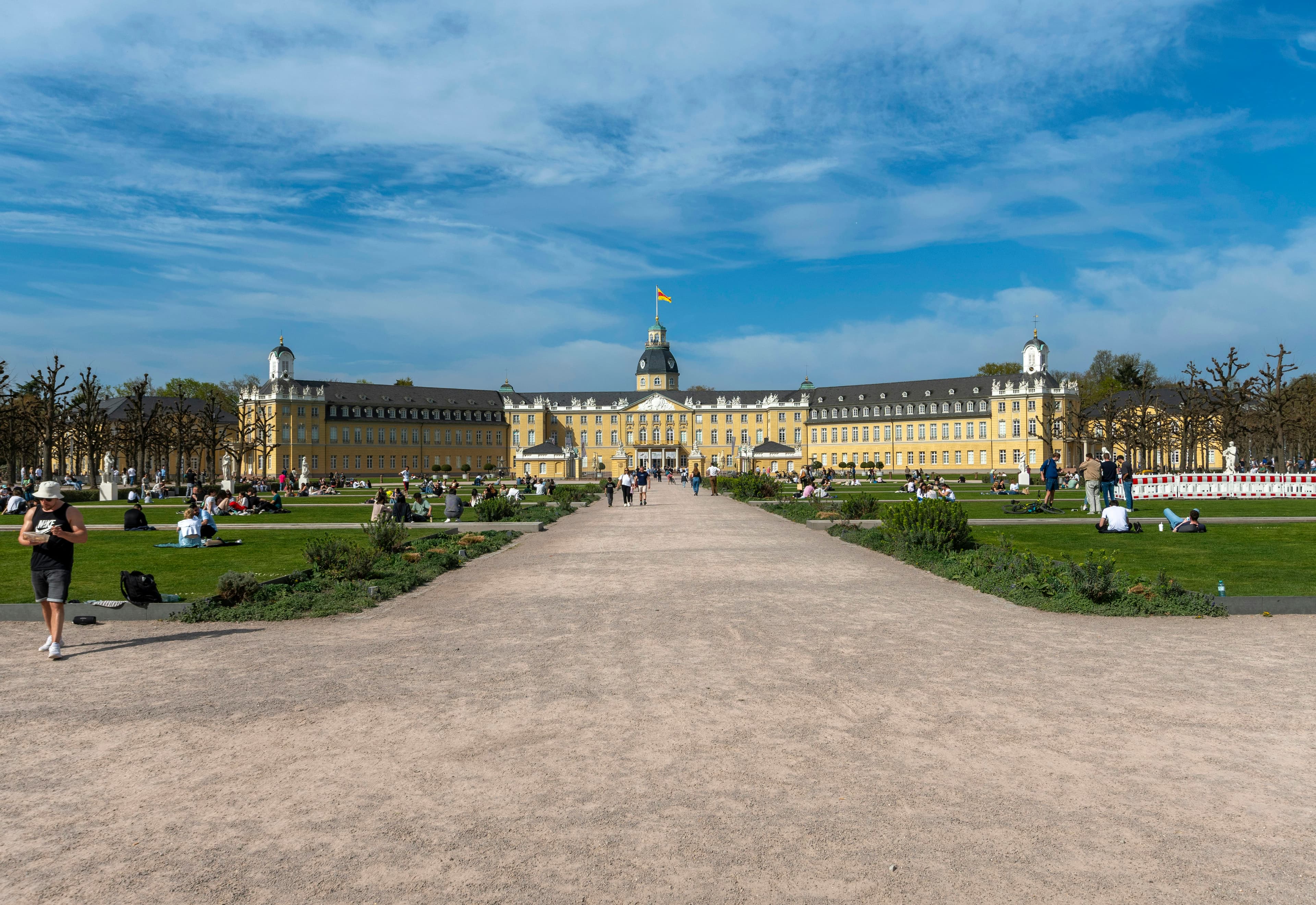 Karlsruhe Palace and its gardens